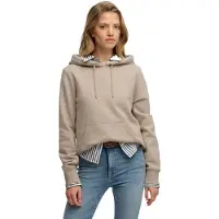 Superdry pour femme. W2012667A Sweatshirt essentiel gris (L), Casuel, Coton