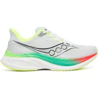 Saucony - Chaussures de running - Endorphin Speed 5 White/Multi en Nylon - Taille 44 - Blanc