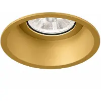 Wever & Ducre Deep 1.0 LED Spotlight - Plafond Suspendu Gold | 2700K | Standard 34°