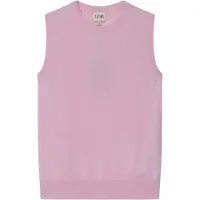 GOBI Cashmere Cardigan 'Women's Timeless Cashmere Crewneck Vest' rose