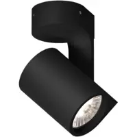 Wever & Ducre Sqube sur base 1.0 Spot de plafond Black | 2700K | LED Integrated