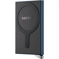 Secrid Cardprotector MagSafe Fluted - Porte-cartes - Navy