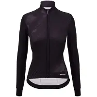 Santini Pure Dye Long Sleeve Jersey Noir 2XS Femme