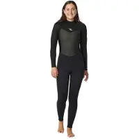 Rip Curl Omega 43gb Steamer Combinaison à manches longues avec fermeture éclair au dos Noir 8 Noir 8