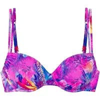 Venice beach Hauts de bikini bleu / bleu pastel / curry / rose foncé