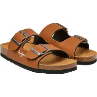 Pepe Jeans Bio Double Kansas Sandals Marron EU 33 Garçon