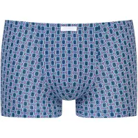 Mey Boxers 'Straight Geo' bleu clair / gris