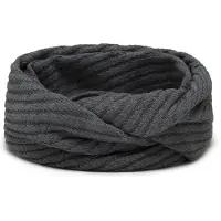 Vivisence Écharpe tube '7017S' gris foncé