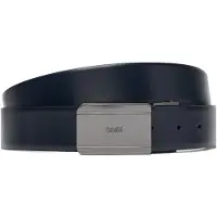 BOSS Ceinture en cuir réversible avec boucle plate et boucle à ardillon