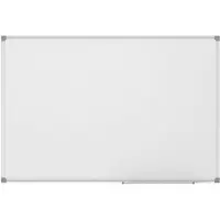 MAUL Tableau blanc MaulStandard - cadre alu - surface plastifiée - l. 2000 x H 1200 mm - avec auget