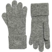 Superdry Gants gris chiné