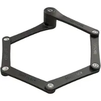Seatylock Foldylock Antivol pliable Argent 100 cm Argent 100 cm
