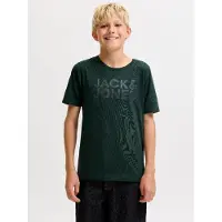 Jack & Jones Junior T-Shirt 'JJECORP' vert foncé