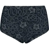 Black premium by emp Bas de bikini de - Rooted in Reverence - Bas de Bikini Taille-Haute - S - XXL - pour Femme - noir - Taille M