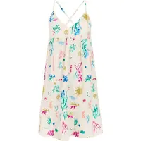 Protest Robe 'PRTDemand' beige clair / bleu / rose