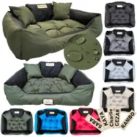 AIO Factory Grand lit pour chien et chat 145 x 115 Vert - Kingdog