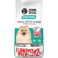 John Dog GOOD FORM Mini-veau & agneau 12 kg