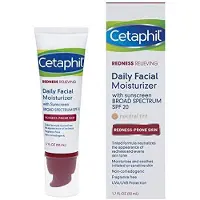 Cetaphil Hydratant quotidien anti-rougeurs pour le visage SPF 20 50 ml cran solaire large spectre Teinte neutre pour les peaux sujettes aux ro
