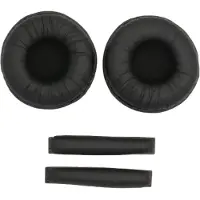 INF Coussinets d'oreille et cache-oreilles pour Sennheiser PX100/200/100-II Le noir