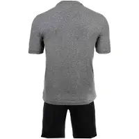 Emporio Armani Pyjama court gris / noir