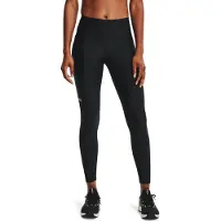 Under Armour Leggings Femme HeatGear Armour Taille Haute Antidérapante Poches , Noir (001)/Blanc , 2X