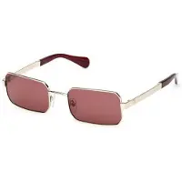 MAX&Co. Mo0140 Woman Sunglasses Doré Bordeaux/CAT3 Femme