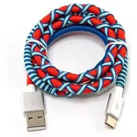 ISY Câble Usb - Usb-c 1 M Rouge / Bleu (iuc-4100-rb-c)