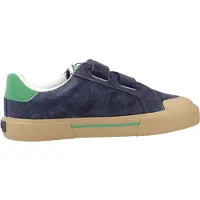 Victoria Baskets basses enfant BASKET TRIBU CROÛTE DE CUIR COULEUR SCRATCH 1355100 filles - Bleu - 35
