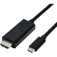 Roline Câble adaptateur USB type C - HDMI, ST/ST, 1 m