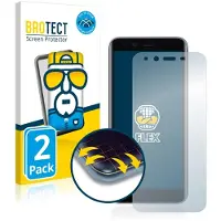 BROTECT Full-Cover Protection (2 pcs, Emporia Smart 3 Mini), Téléphone portable : film de protection, Transparent