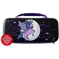IMP Tech Switch Moonlight Unicorn Case Pourpre/Violet (Switch), Autres accessoires gaming, Multicolore, Violet