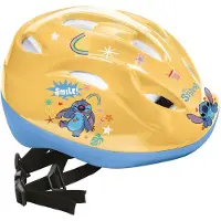 MONDO Toys-Stitch Schutzhelm verstellbar von 52 bis 56 cm-28748 Uni Kinder, Gelb Hellblau, M (52 - 56 cm)