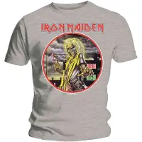 Iron Maiden T-shirt Killers Circle Homme Gris ChinéNon Applicable