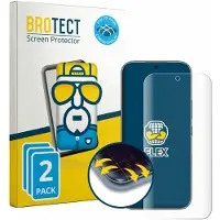 BROTECT Full-Screen Protection (2 pcs, Honor 600), Téléphone portable : film de protection, Transparent