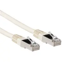 ACT 0.25m Cat6a SSTP PiMF 0.25m Cat6a S/FTP (S-STP) Ivoire Câble réseau (IB3652)