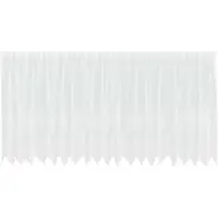 vidaXL Rideau en Dentelle Floral Blanc 140 x 500 cm Polyester