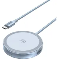 UGREEN Magflow Usb Wireless Charger Argenté