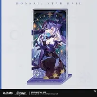Mihoyo Honkai: Star Rail Light Cone Acryl Ornament mit Glitzer: Black Swan Reforged Remembrance 15 cm, Autres accessoires gaming, Multicolore