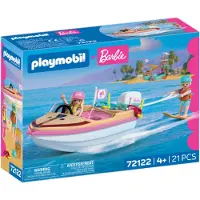 Playmobil X Barbie Adventure Ship Construction Game 21 Pieces Rose Enfants