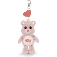 Nici Unisexe, Porte-clés, NICI Taschenanhänger Glücksbärchis Lieb-mich-Bärchi rosa 15cm Header Karte, Rose