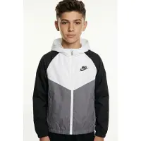 Nike Futura Chevron Bébé - Manteaux blousons, Blanc - Taille 116 - 122 CM - Poly Woven