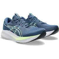 Asics pour homme. 1011C080 Baskets GEL-Excite 11 bleu (44), Plat, Lacets, Casuel, Sport, Gris, Mesh