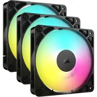 Corsair Rs120 Argb Pwm 12 Cm Fan 3 Units Doré