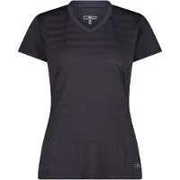 CMP T-shirt avec détails en maille horizontale femme
