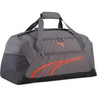 Puma Sac de sport 'Fundamental' gris foncé / orange foncé