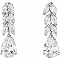 Avant Garde Boucles d'oreilles 'Simonama' argent
