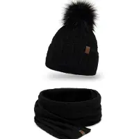 Vivisence Bonnet '7015 Set' noir