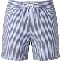 Vercate Shorts de bain 'Seersucker' bleu foncé