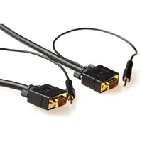 ACT Câble du moniteur avec câble de connexion audio -