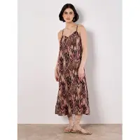 Apricot Robe d’été beige / rouille / rose clair / noir